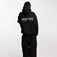 BLUZA DESIGN CREW CZARNY