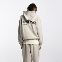 BLUZA DESIGN CREW SZARY MELANŻ