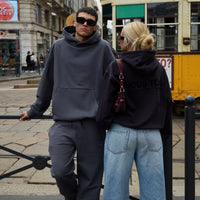 DESIGN CREW WASHED BLACK HOODIE