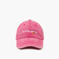 BERRY SPECIAL PINK BASEBALL CAP