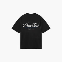 KOSZULKA DESIGN CREW SCRIPT CZARNY