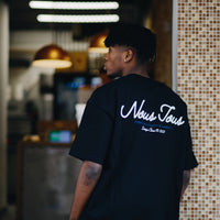 KOSZULKA DESIGN CREW SCRIPT CZARNY