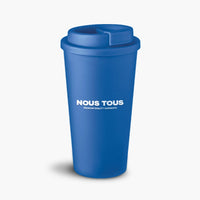 KUBEK NOUS TOUS NIEBIESKI