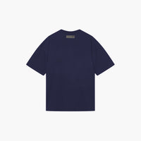 BLANK HERITAGE COTTON NAVY T-SHIRT