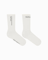 NOUS TOUS DESIGN CREW WHITE SOCKS