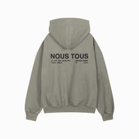 <tc>HOODIE DESIGN CREW KHAKI</tc>