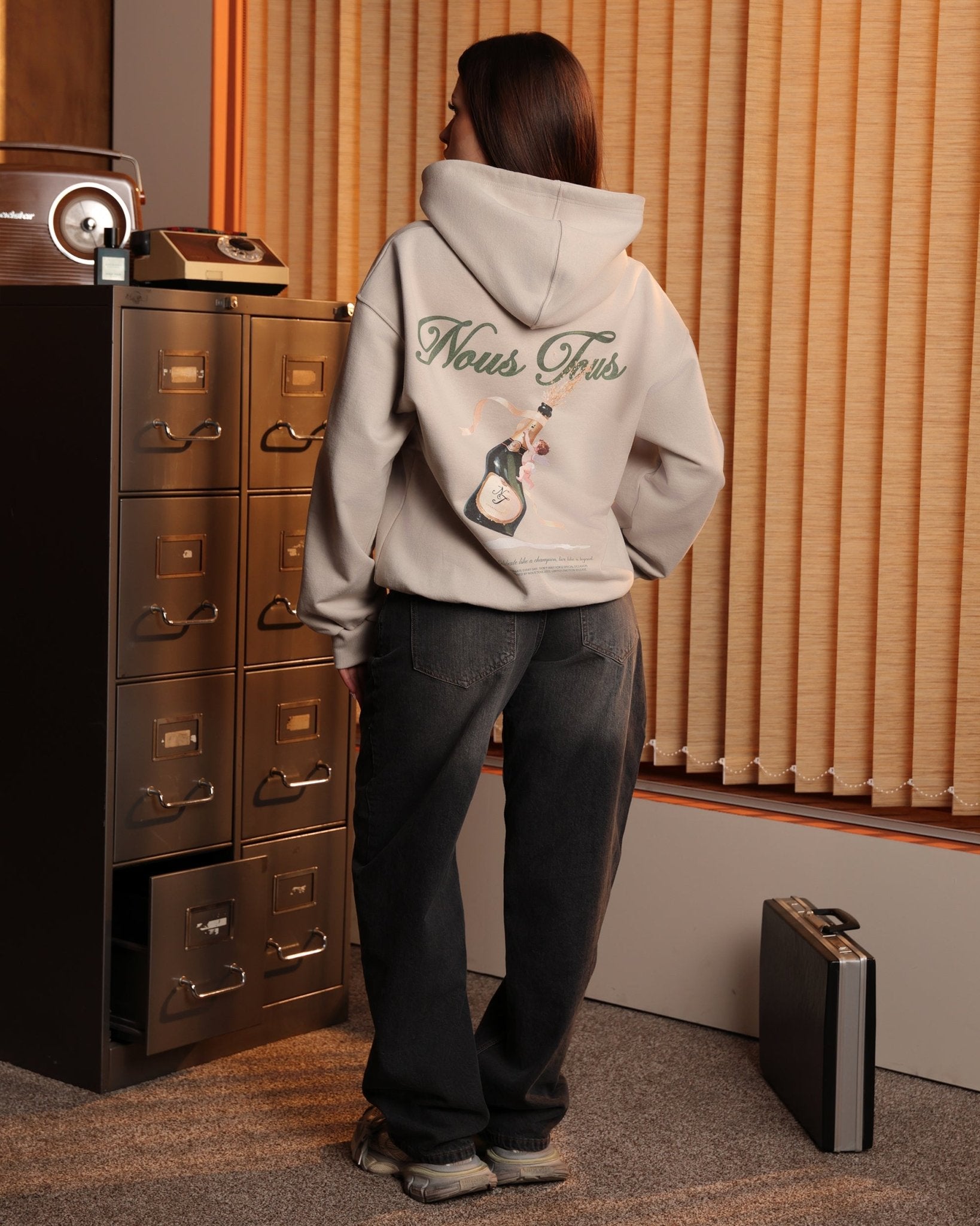 BLUZA CELEBRATE NOUS TOUS CHAMPAGNE - Nous Tous