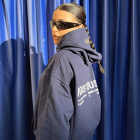 DESIGN CREW BLUE NAVY HOODIE