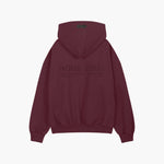 DESIGN CREW BURGUNDY HOODIE