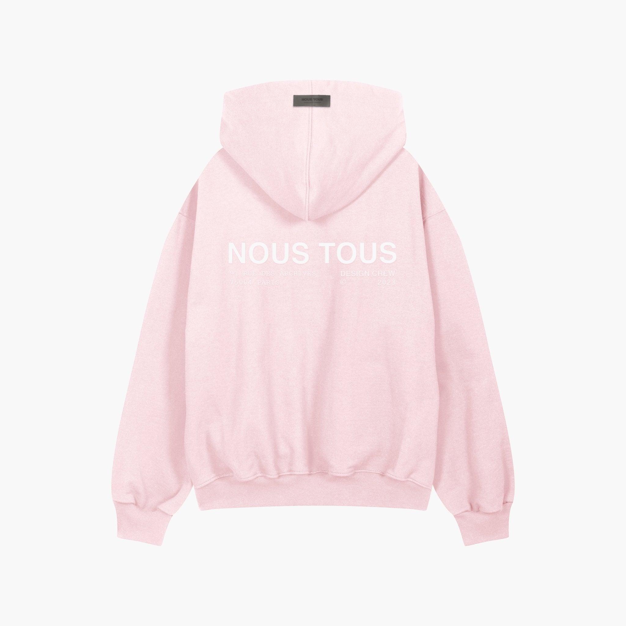 BLUZA DESIGN CREW MARSHMALLOW PINK - Nous Tous