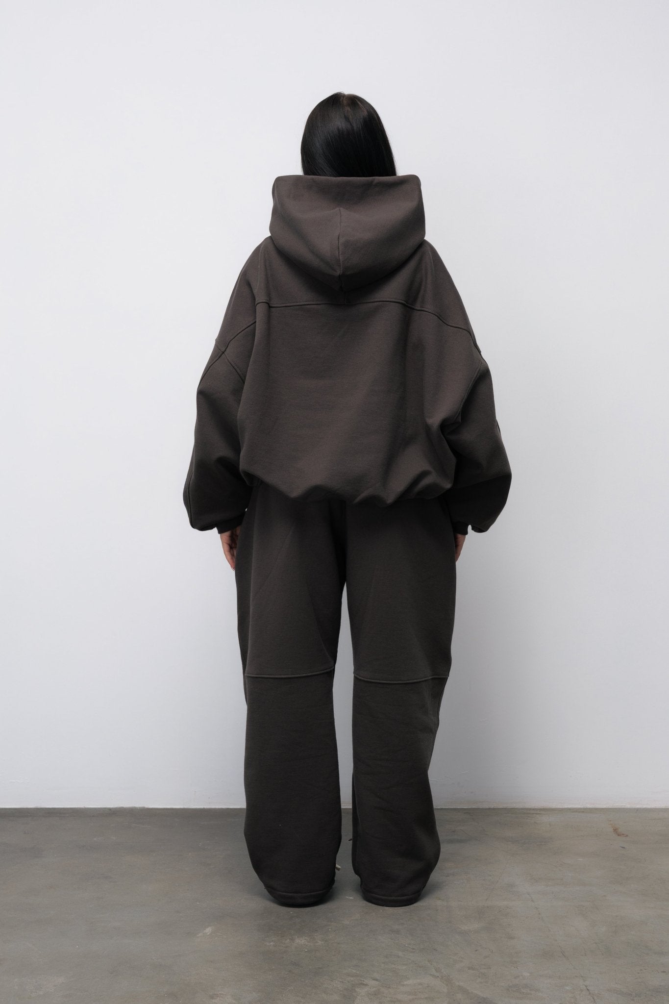 BLUZA FLUFFY ESPRESSO - Nous Tous