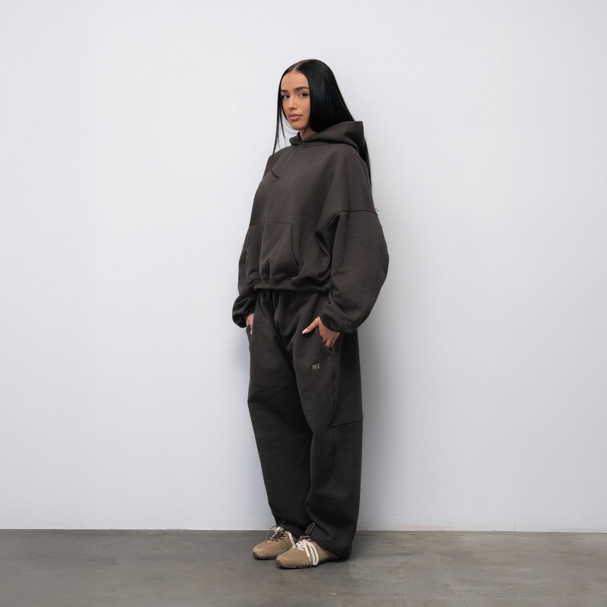 BLUZA FLUFFY ESPRESSO - Nous Tous