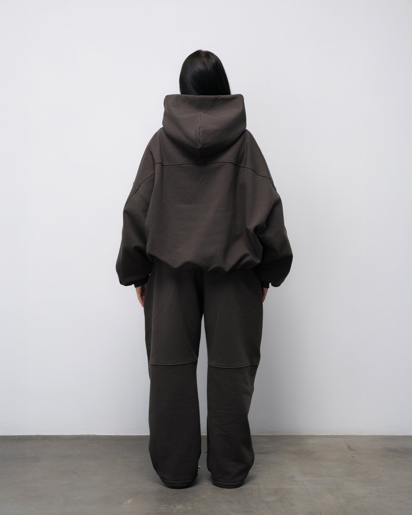 BLUZA FLUFFY ESPRESSO - Nous Tous