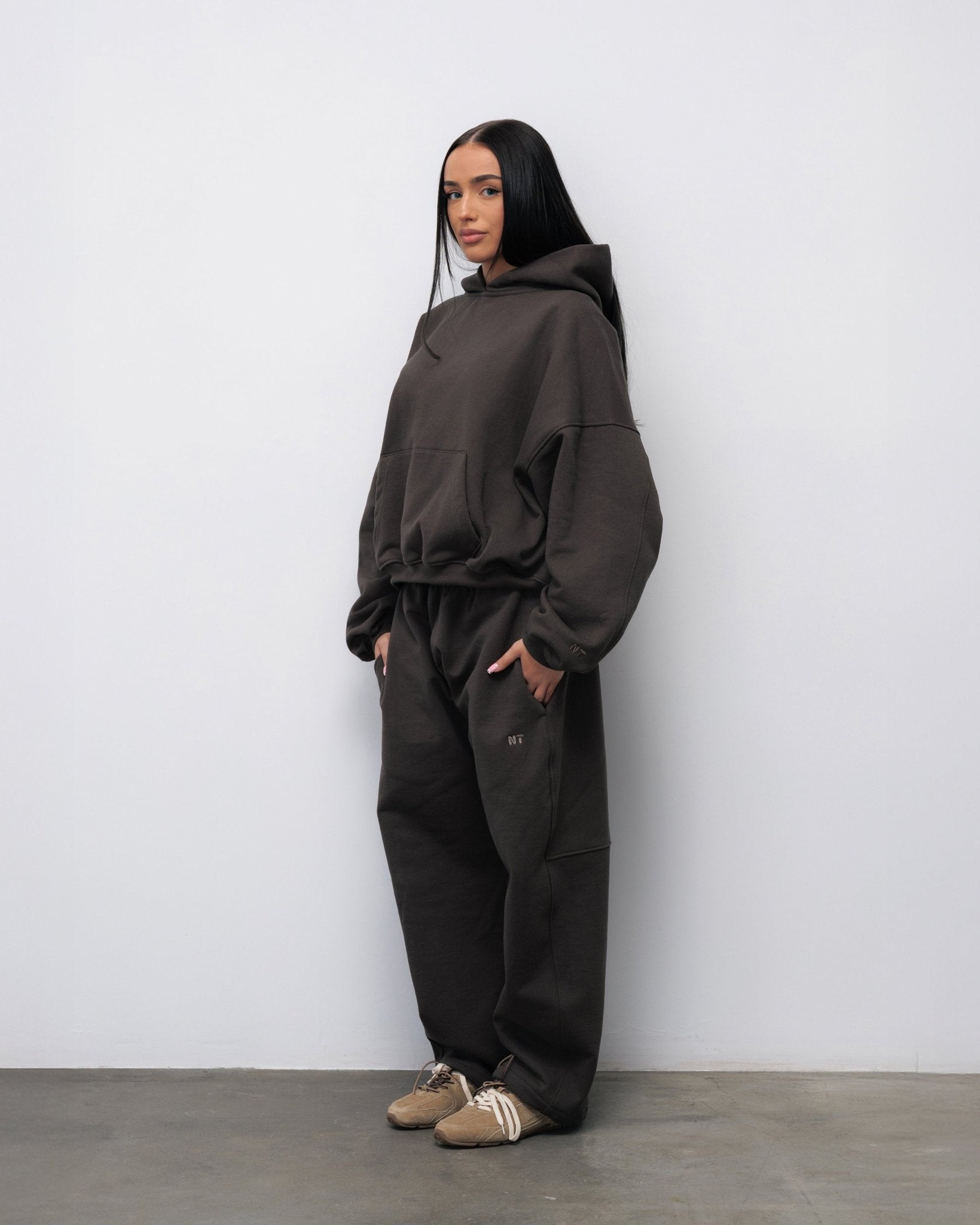 BLUZA FLUFFY ESPRESSO - Nous Tous