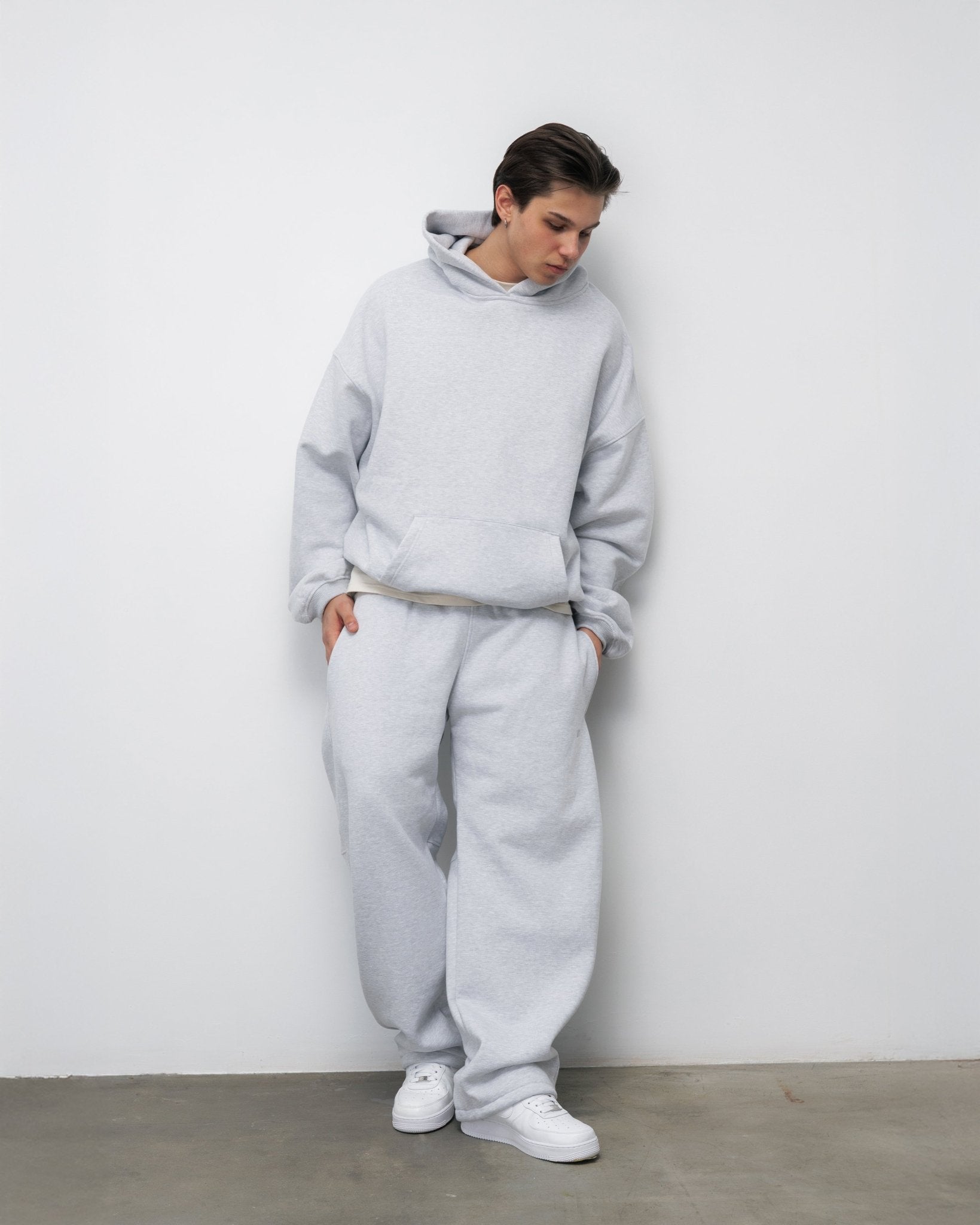 BLUZA FLUFFY VINTAGE GREY - Nous Tous