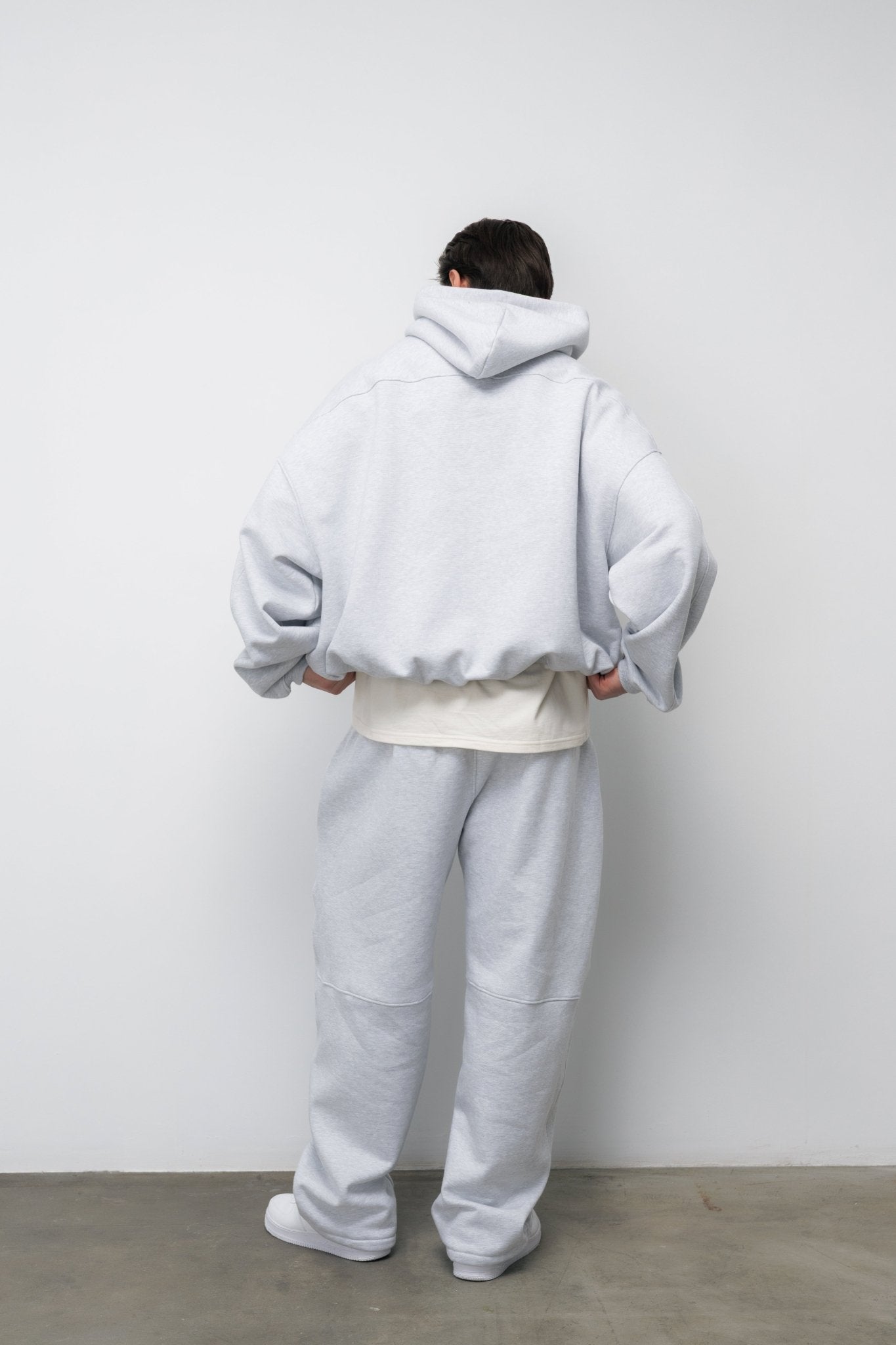 BLUZA FLUFFY VINTAGE GREY - Nous Tous