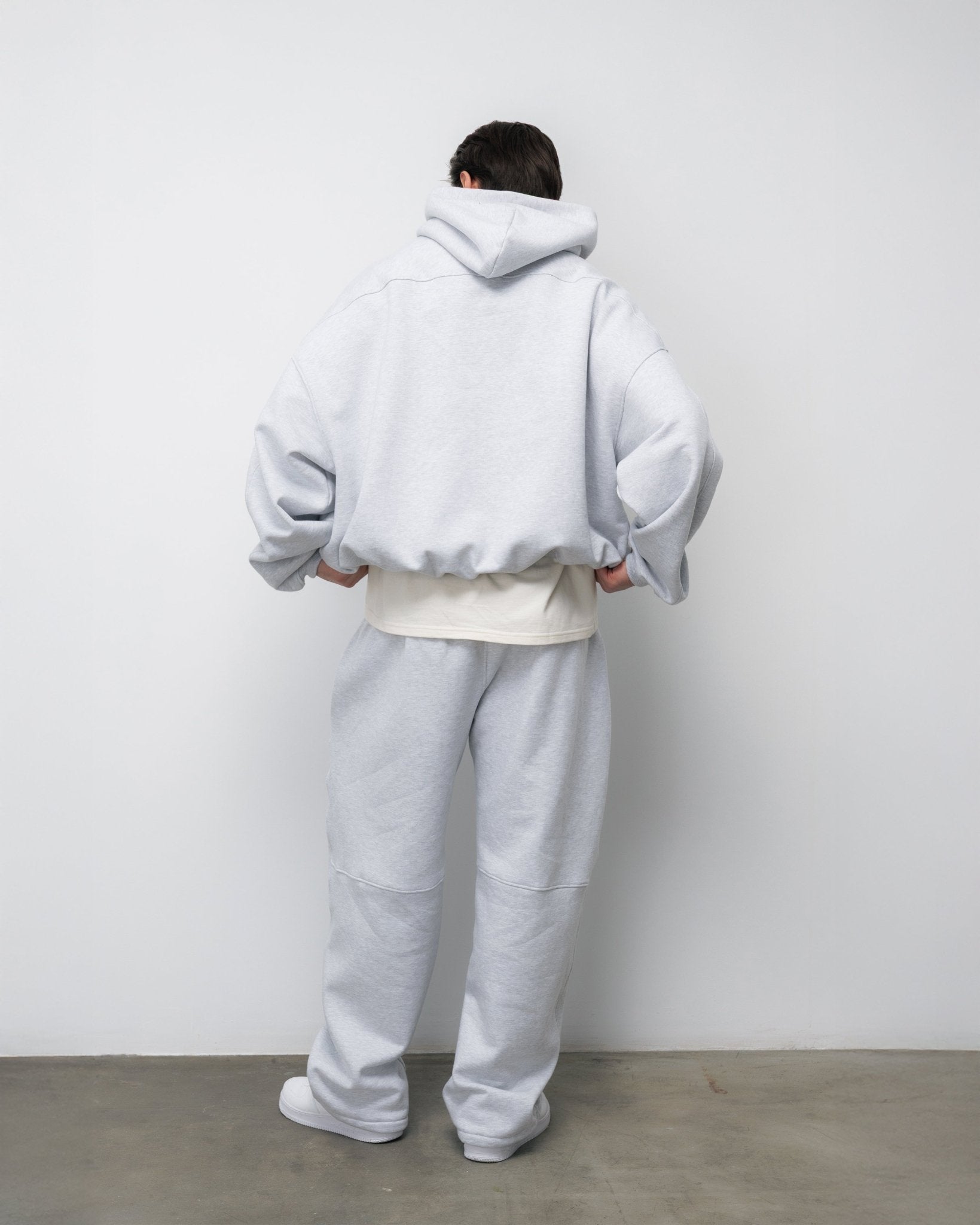 BLUZA FLUFFY VINTAGE GREY - Nous Tous