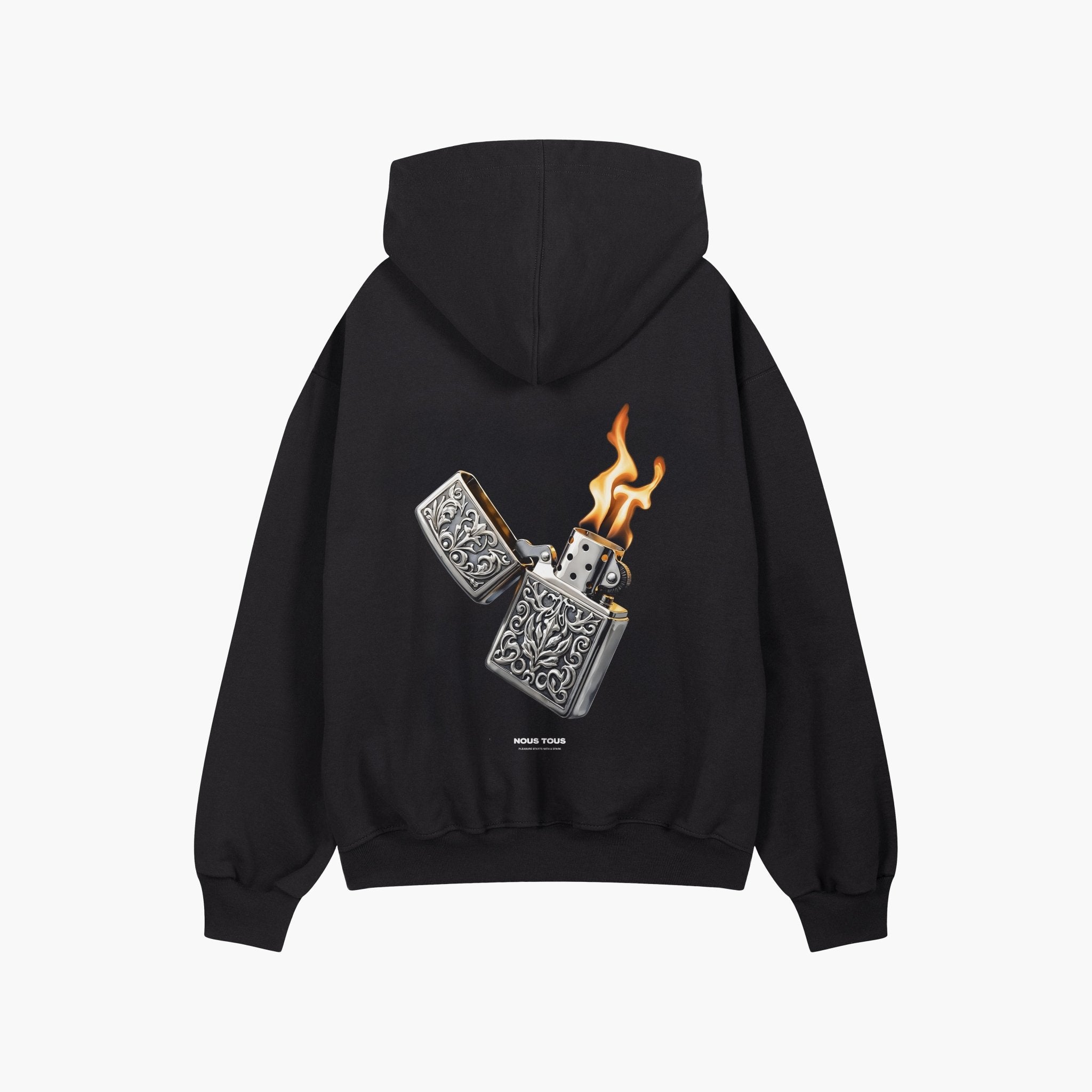 BLUZA LIGHTER CZARNY - Nous Tous