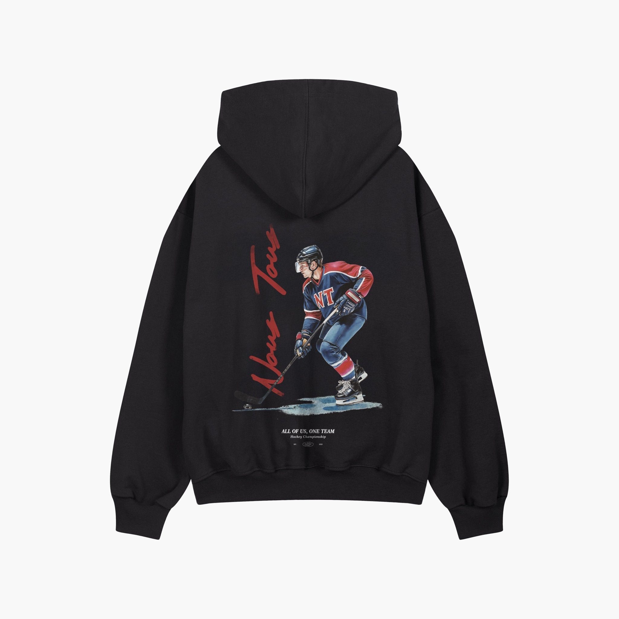 BLUZA NOUS TOUS HOCKEY CLUB CZARNY - Nous Tous