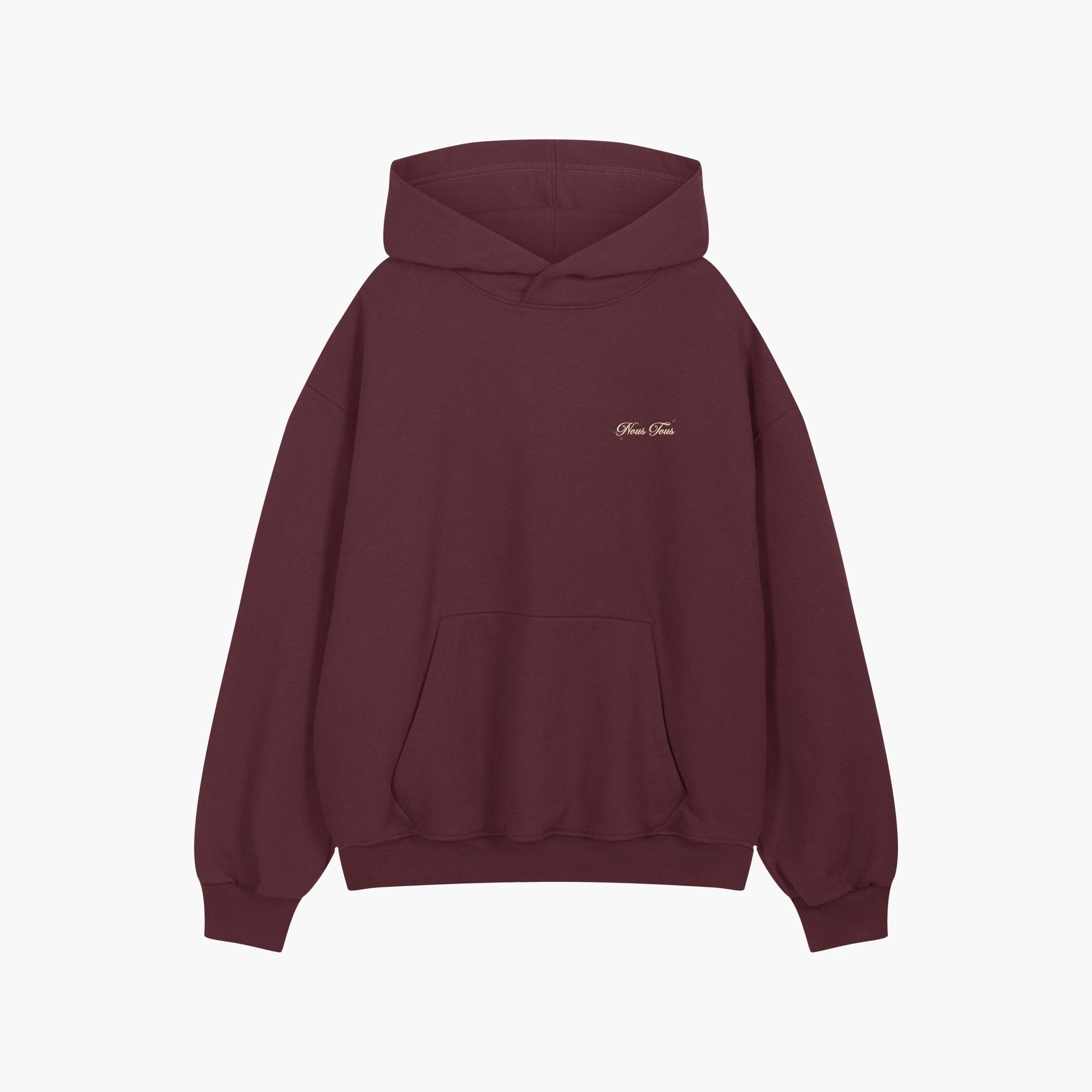 BLUZA RICH BY RISK BURGUNDY - Nous Tous