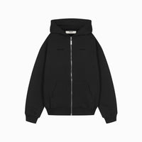 BLUZA ZIP DESIGN CREW BLACKOUT