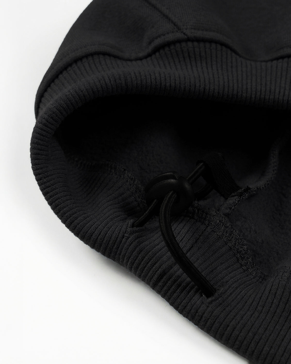 BLUZA ZIP FLUFFY CZARNY - Nous Tous