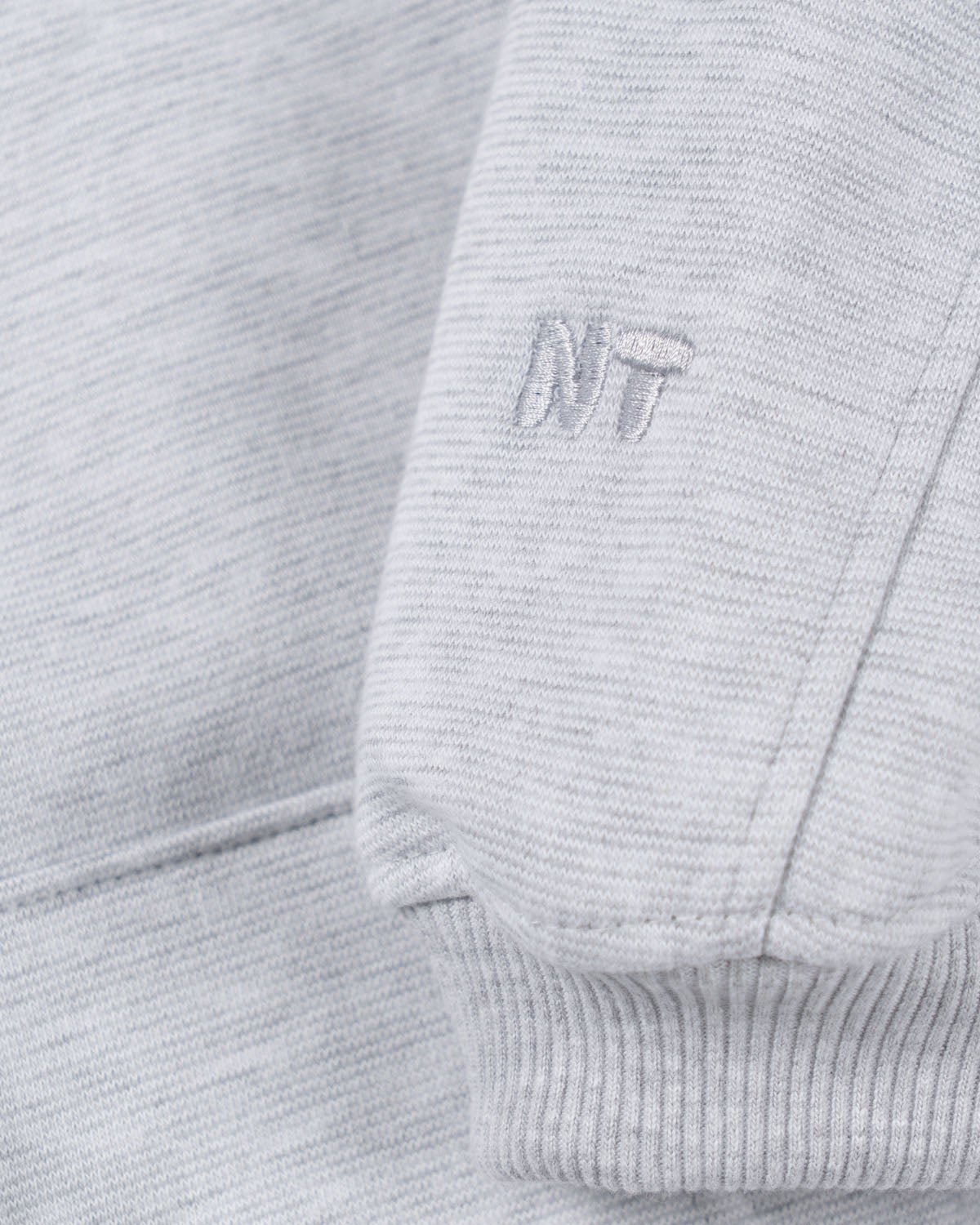 BLUZA ZIP FLUFFY VINTAGE GREY - Nous Tous