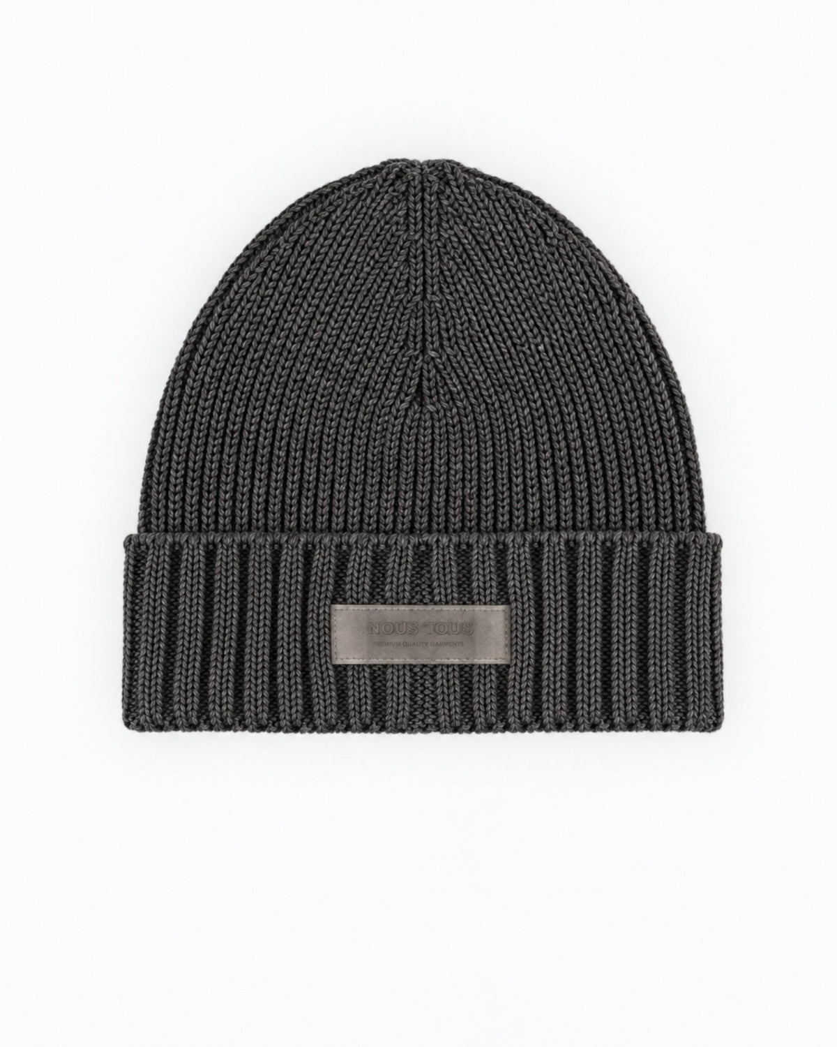 CZAPKA BEANIE Z WEŁNY MERINO ONYX - Nous Tous