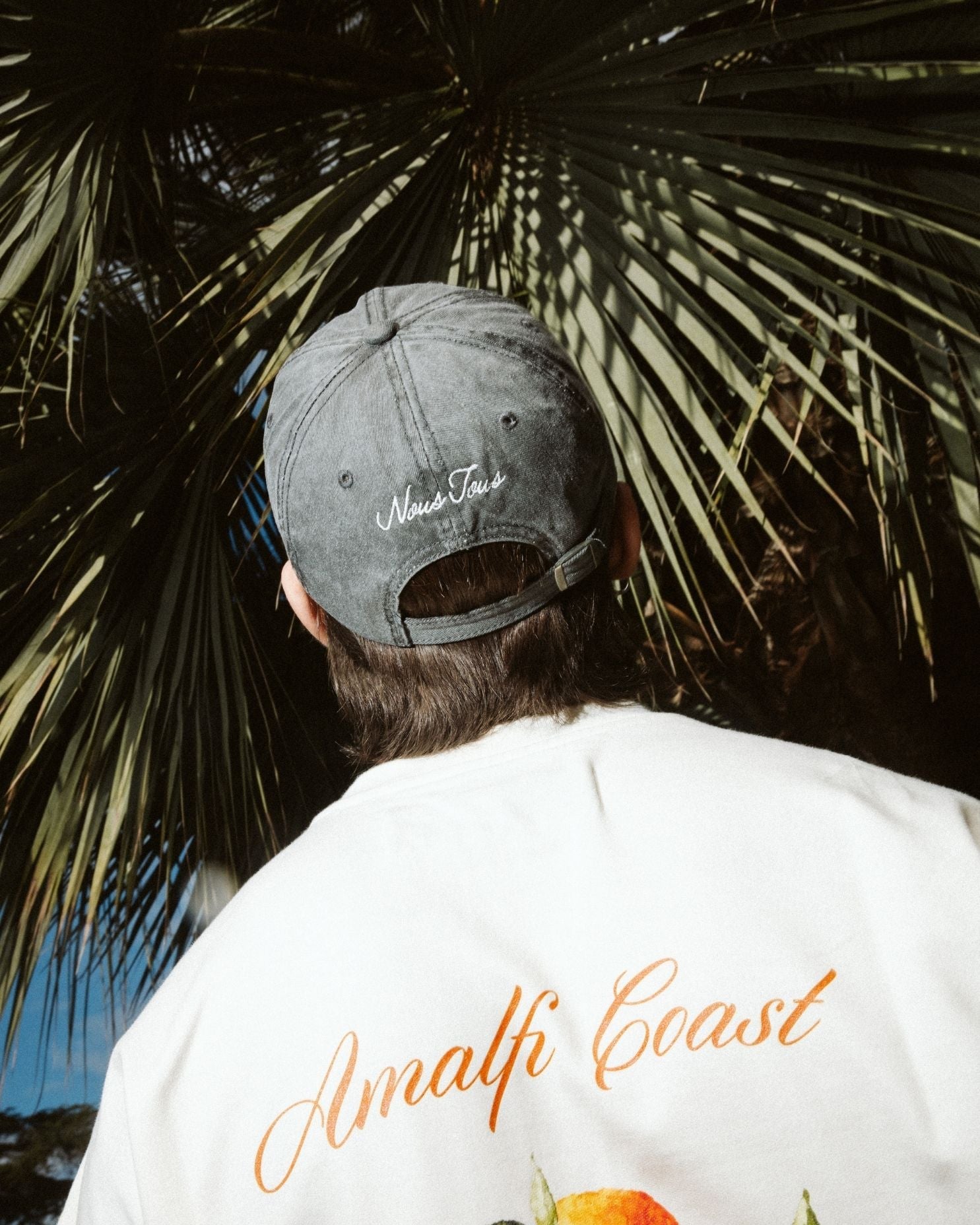 CZAPKA Z DASZKIEM CAPRI RIDE WASHED BLACK - Nous Tous