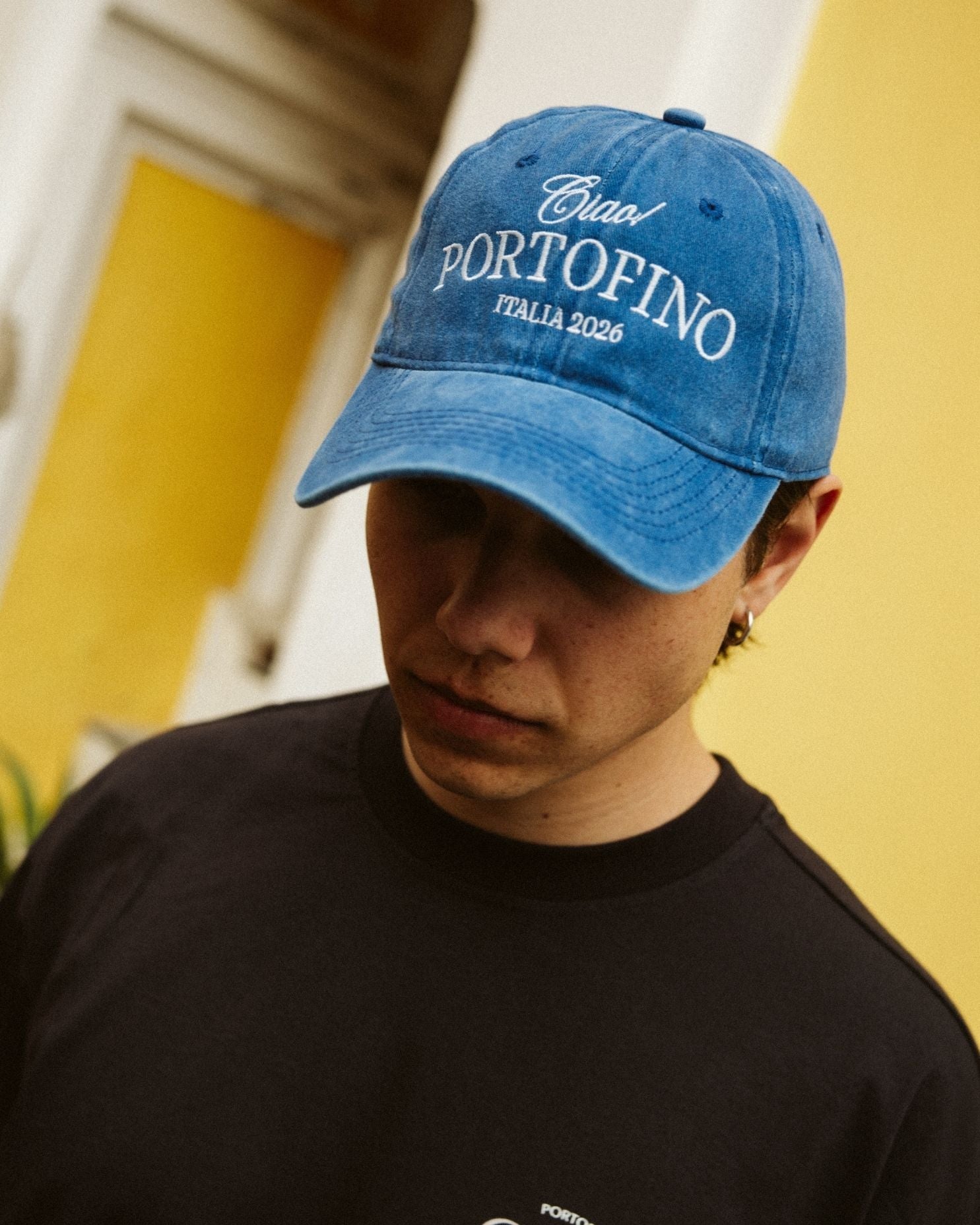 CZAPKA Z DASZKIEM CIAO, PORTOFINO NAVY - Nous Tous