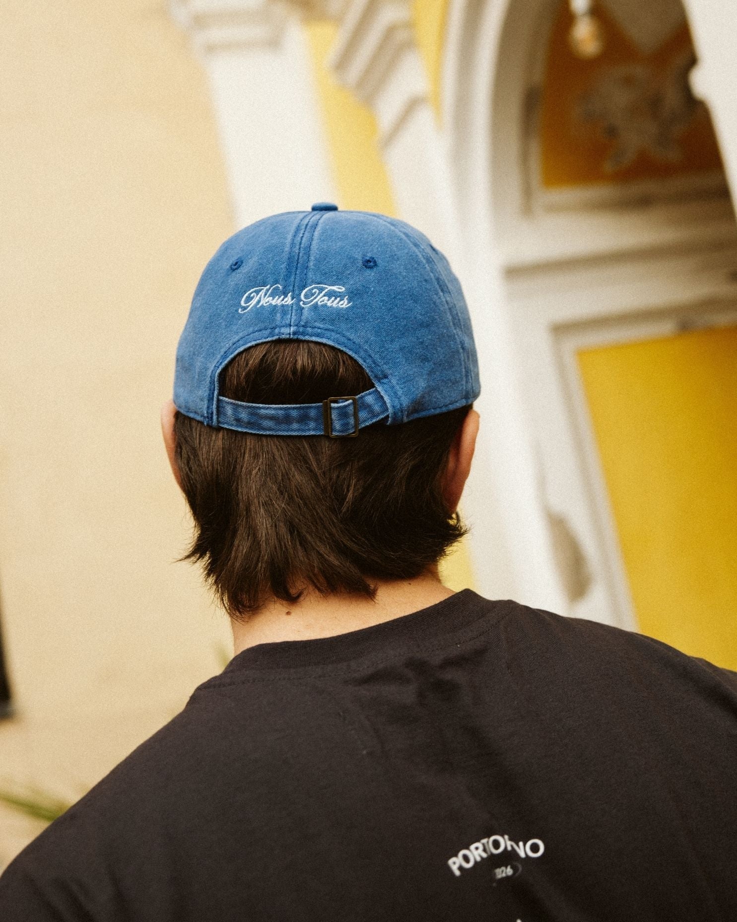 CZAPKA Z DASZKIEM CIAO, PORTOFINO NAVY - Nous Tous