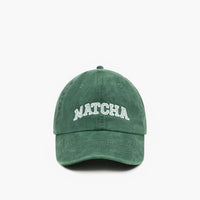 Czapka z daszkiem MATCHA ZIELONY