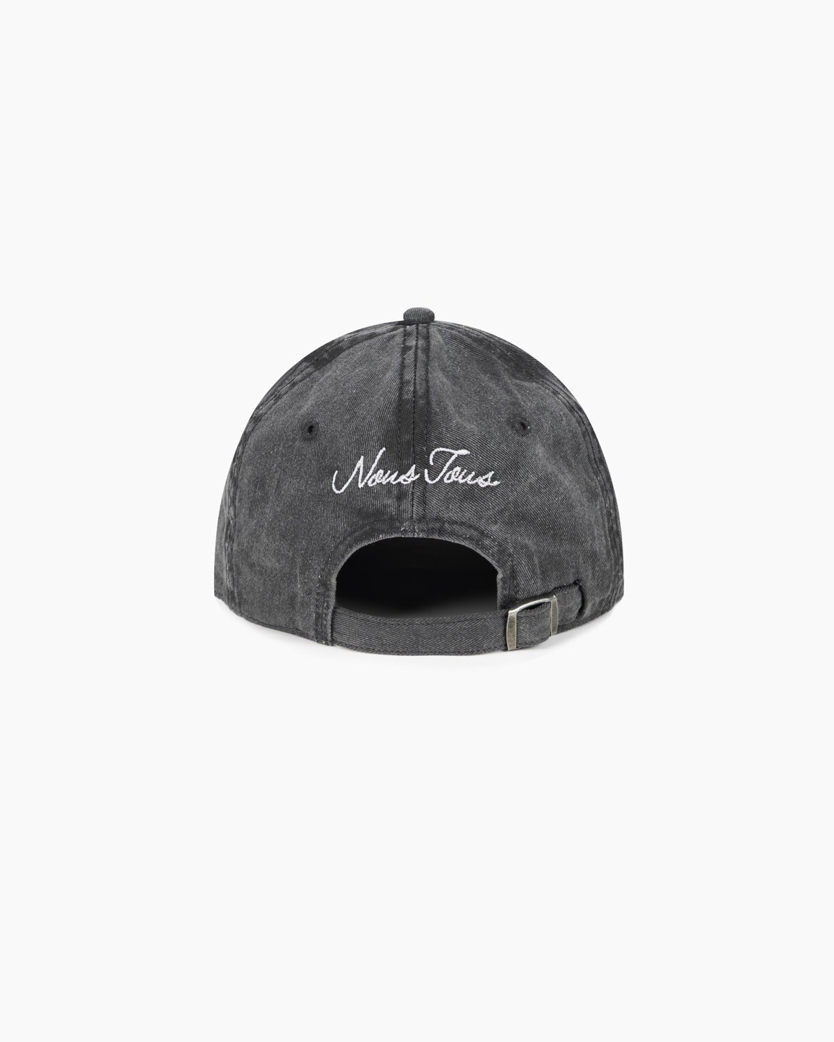 CZAPKA Z DASZKIEM NOUS TOUS MEMORIES WASHED BLACK - Nous Tous