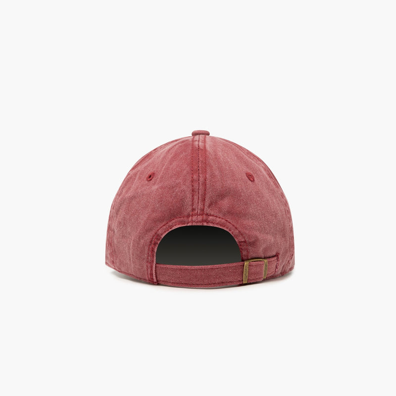 CZAPKA Z DASZKIEM NOUS TOUS SCRIPT BURGUNDY - Nous Tous