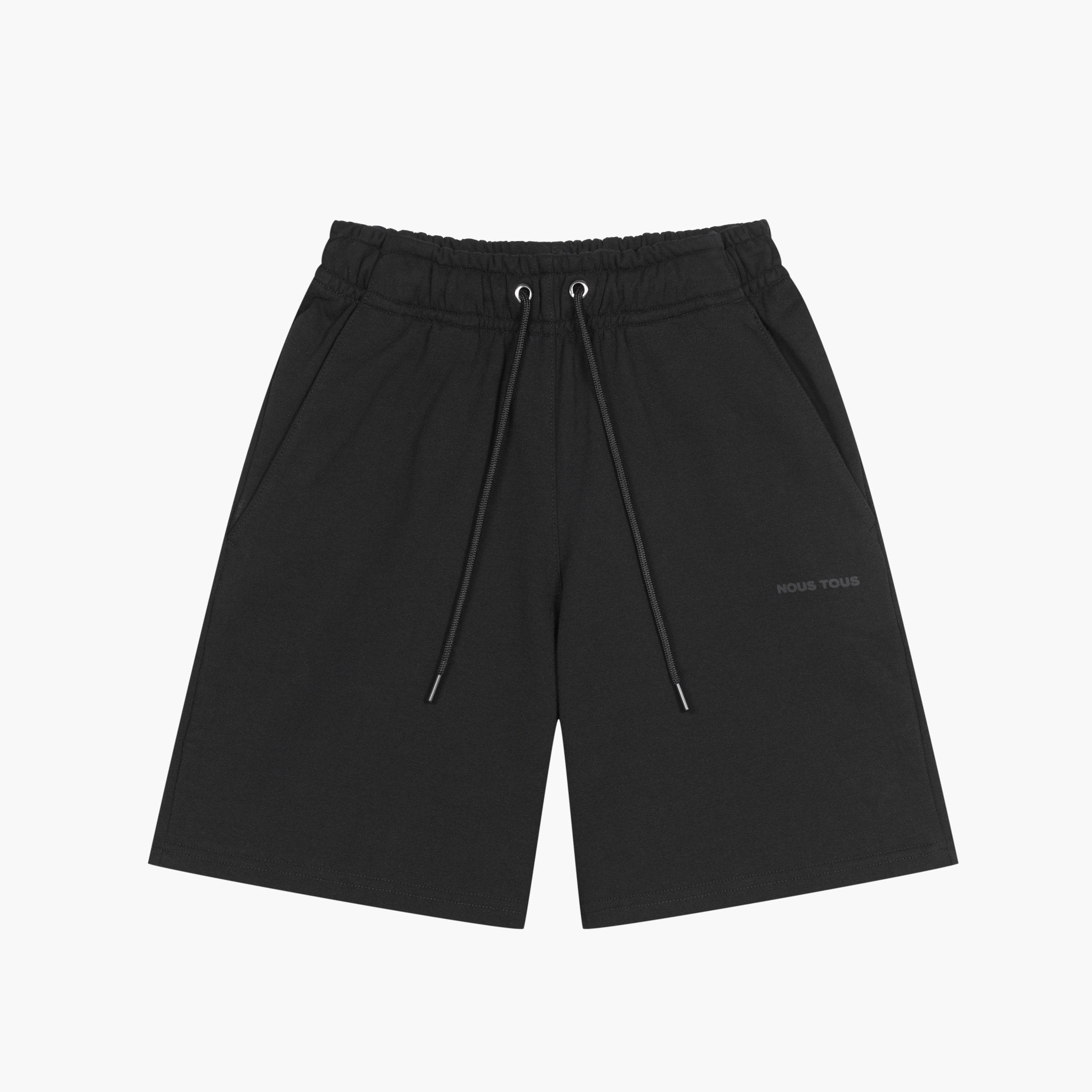 HERITAGE SHORTS CZARNY - Nous Tous