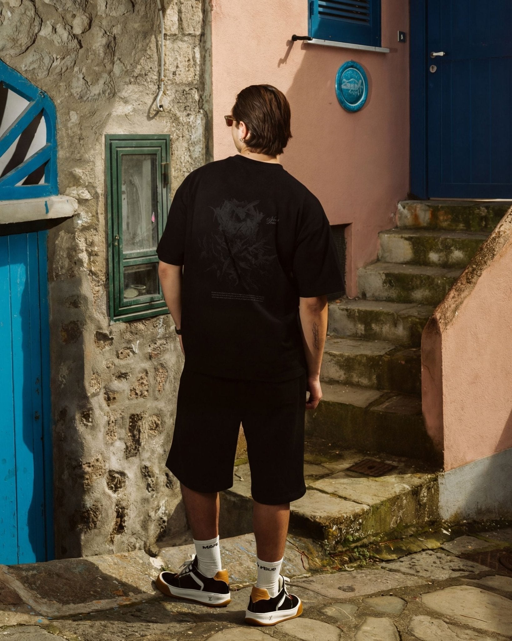 KOSZULKA ARCHANGEL GABRIEL BLACK - Nous Tous