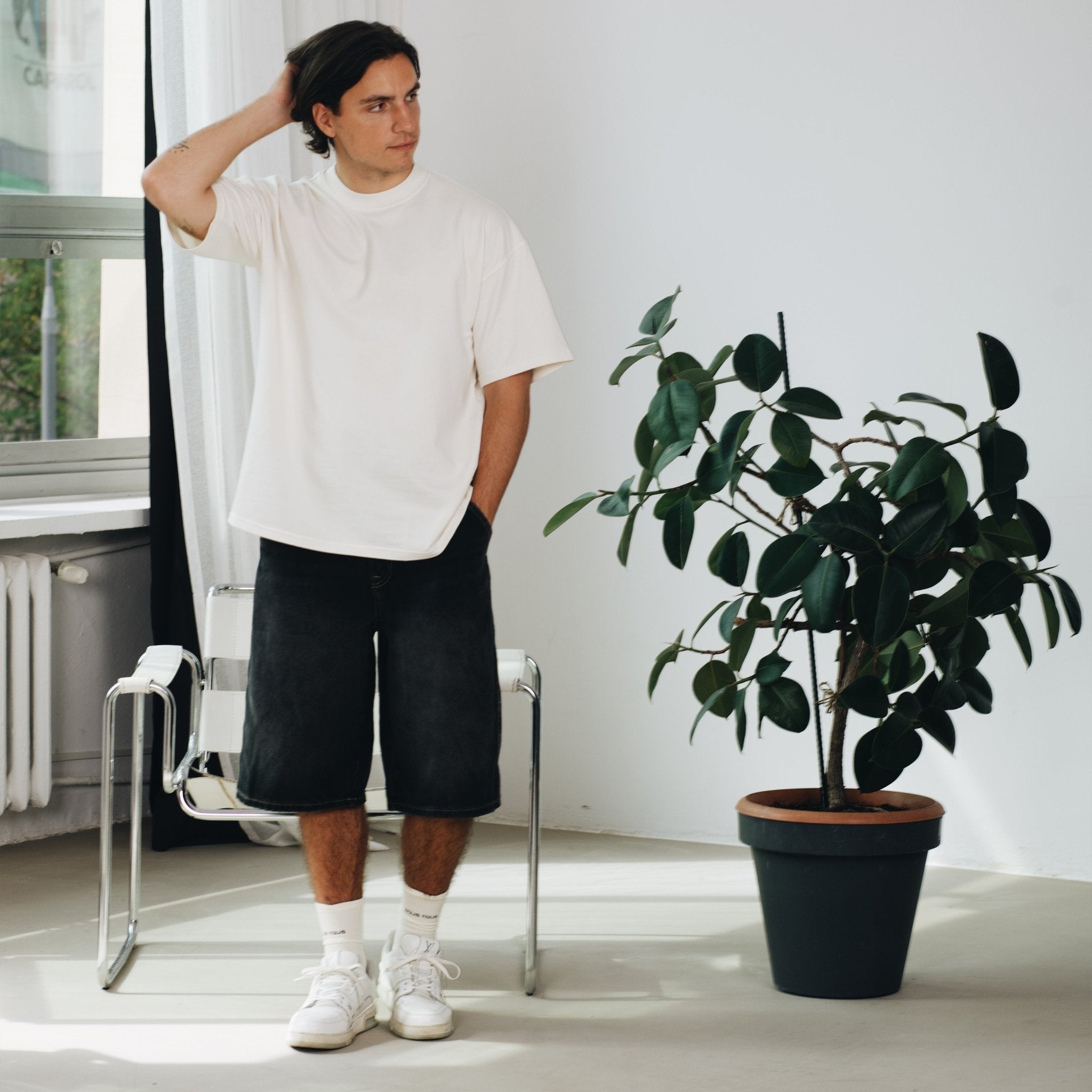 KOSZULKA BLANK HERITAGE COTTON - Nous Tous