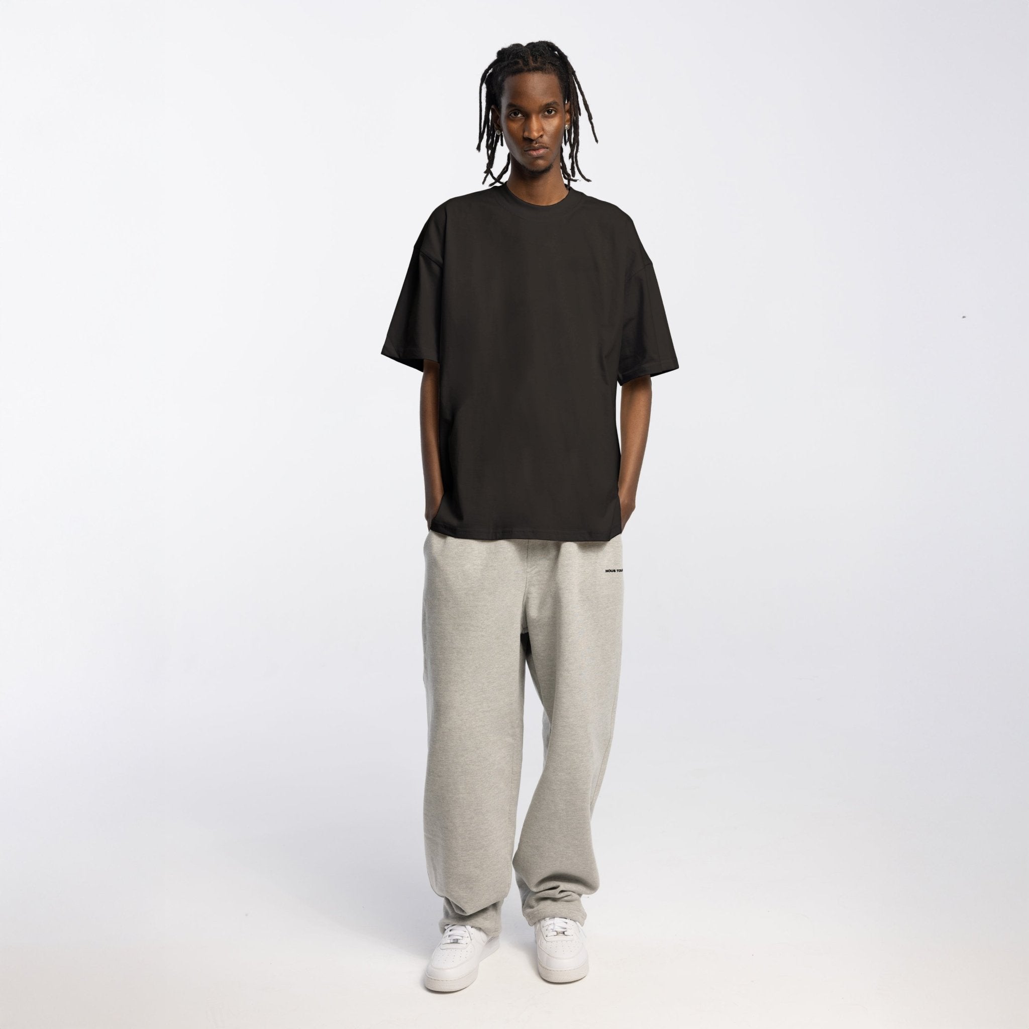 KOSZULKA BLANK HERITAGE COTTON ESPRESSO - Nous Tous