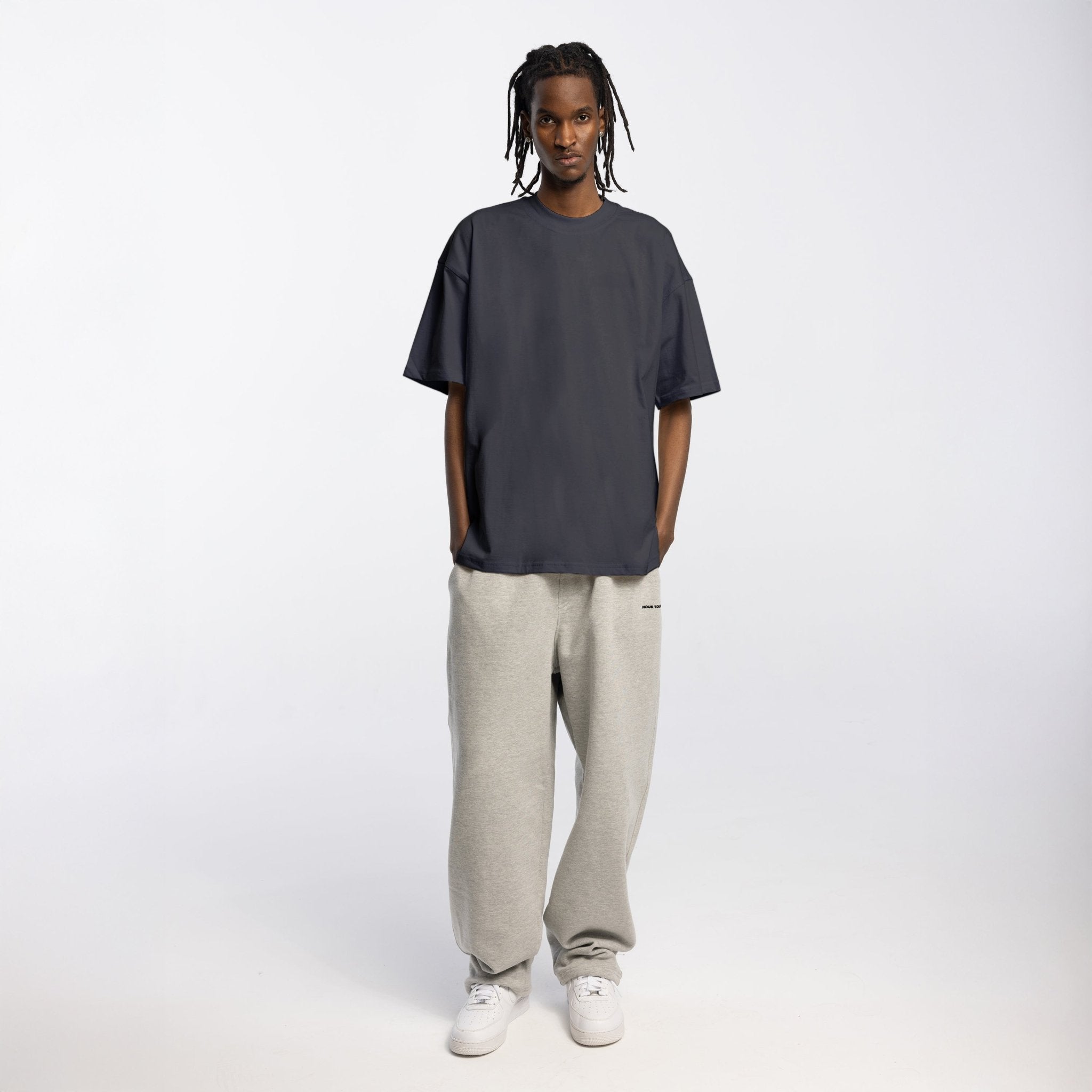 KOSZULKA BLANK HERITAGE COTTON ONYX - Nous Tous