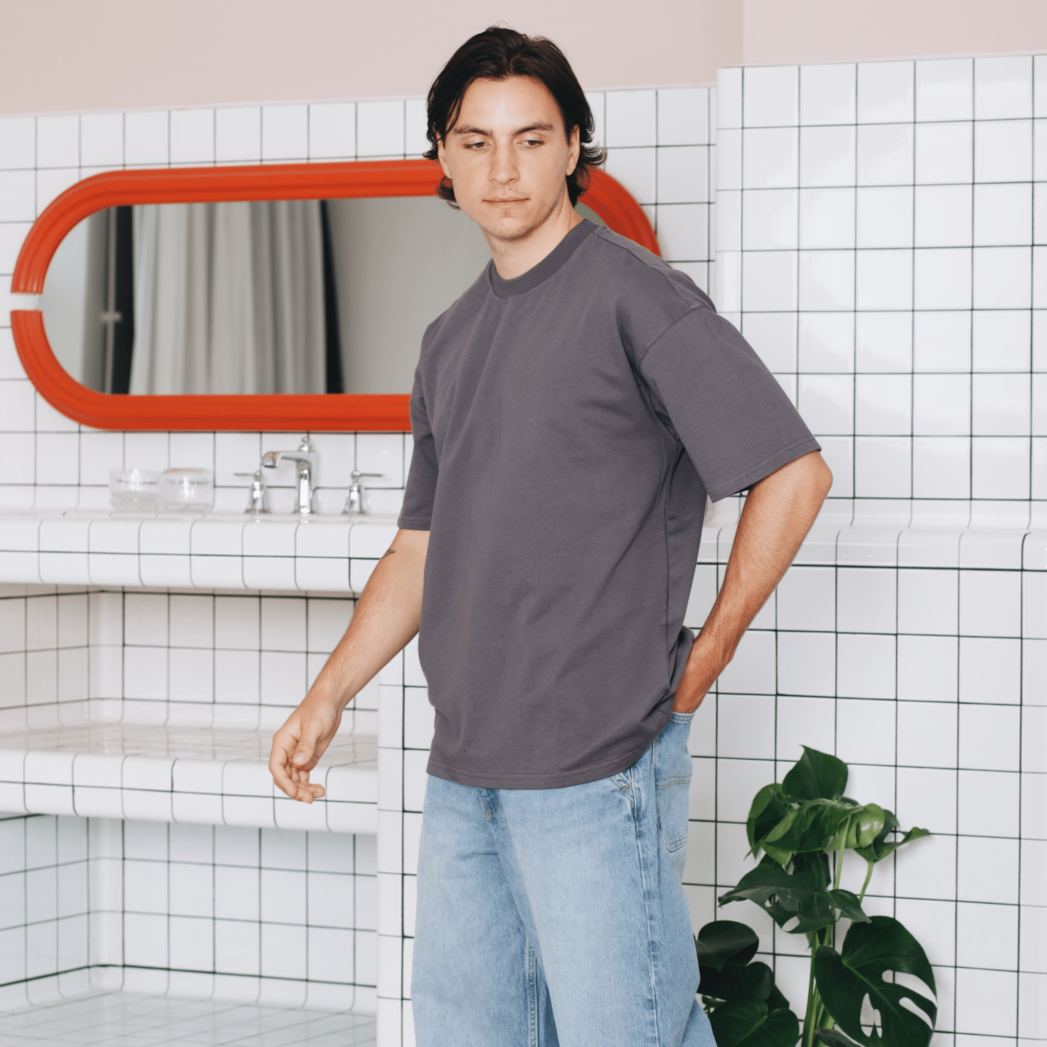 KOSZULKA BLANK HERITAGE COTTON ONYX - Nous Tous