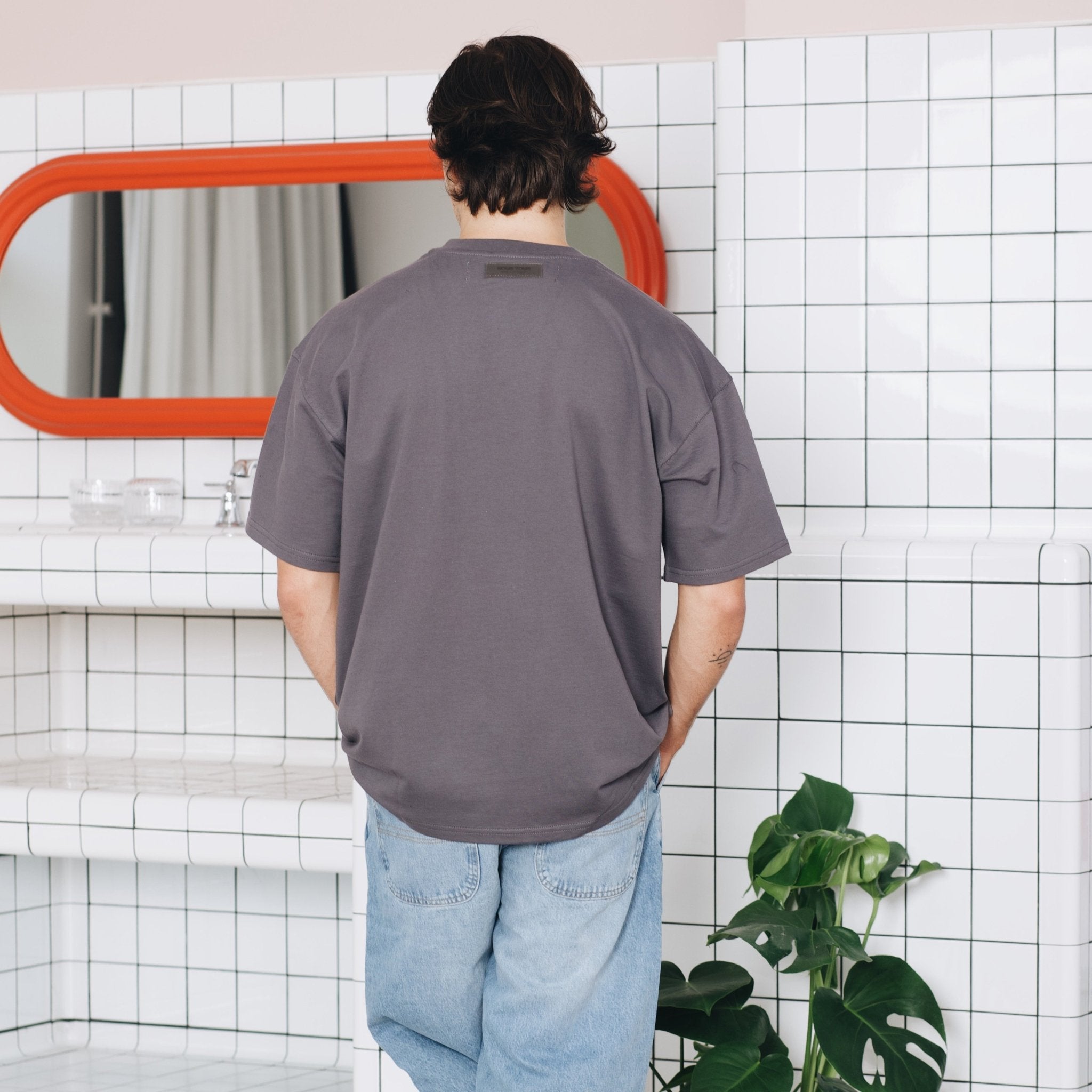 KOSZULKA BLANK HERITAGE COTTON ONYX - Nous Tous