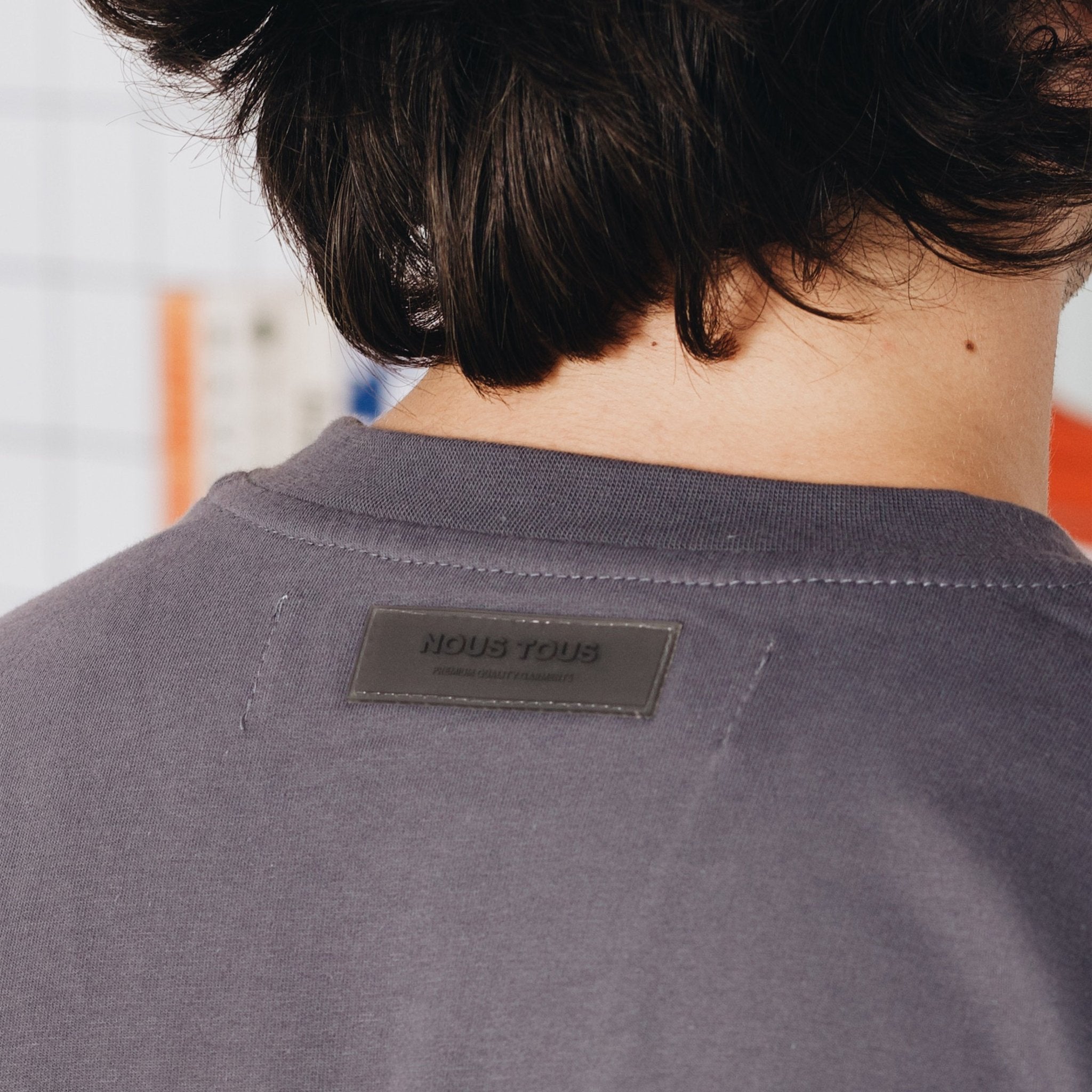 KOSZULKA BLANK HERITAGE COTTON ONYX - Nous Tous