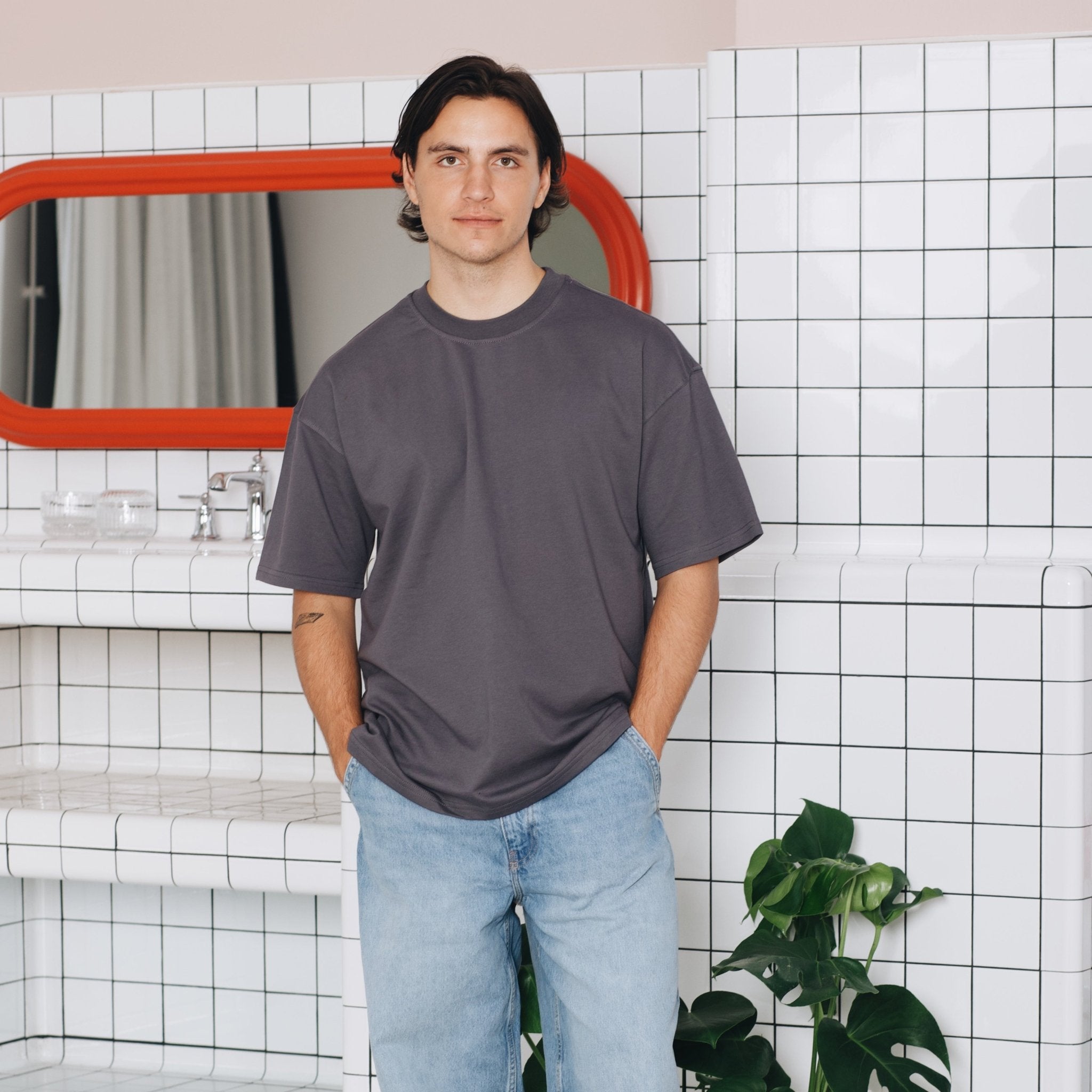 KOSZULKA BLANK HERITAGE COTTON ONYX - Nous Tous