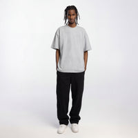 BLANK HERITAGE COTTON GREY MELANGE T-SHIRT