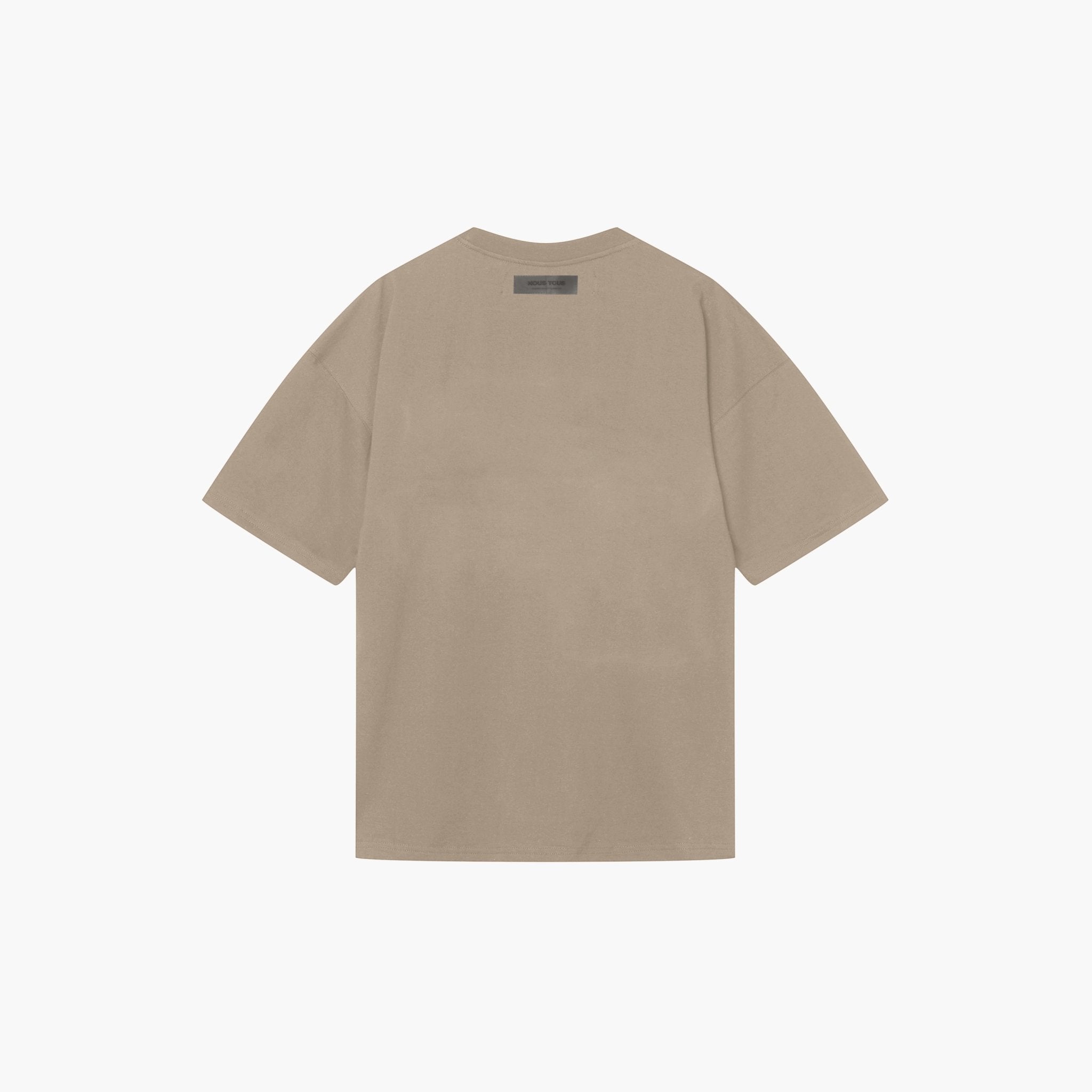 KOSZULKA BLANK HERITAGE COTTON TAUPE - Nous Tous