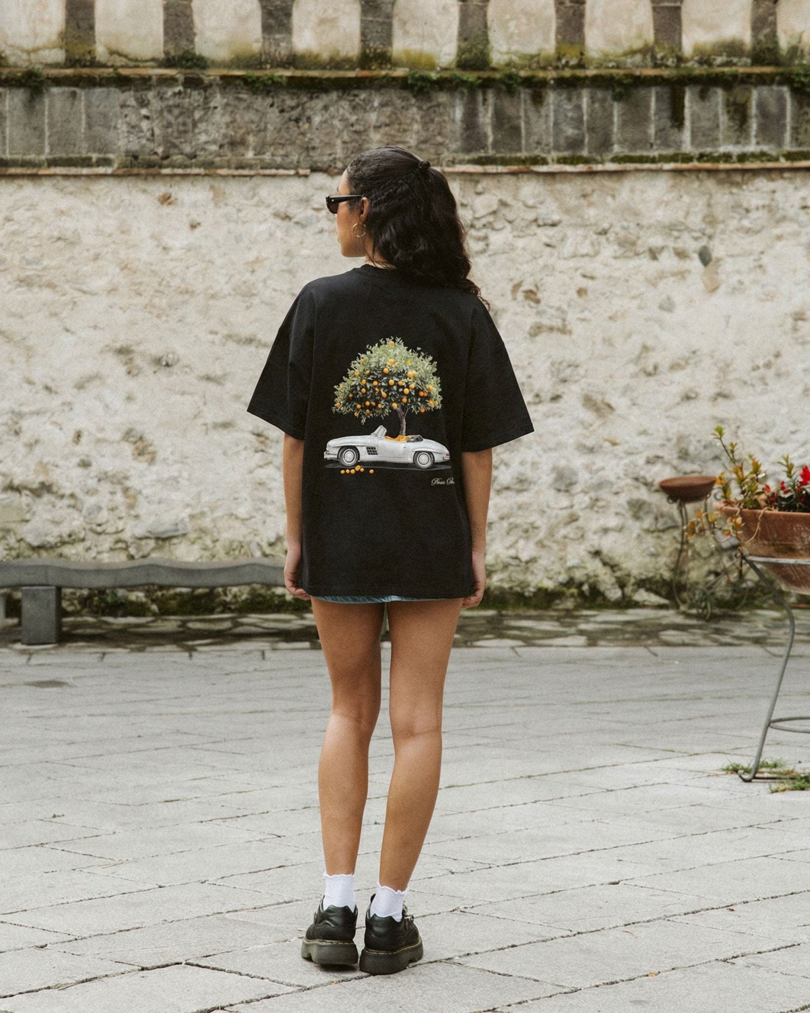 KOSZULKA CAPRI RIDE BLACK - Nous Tous