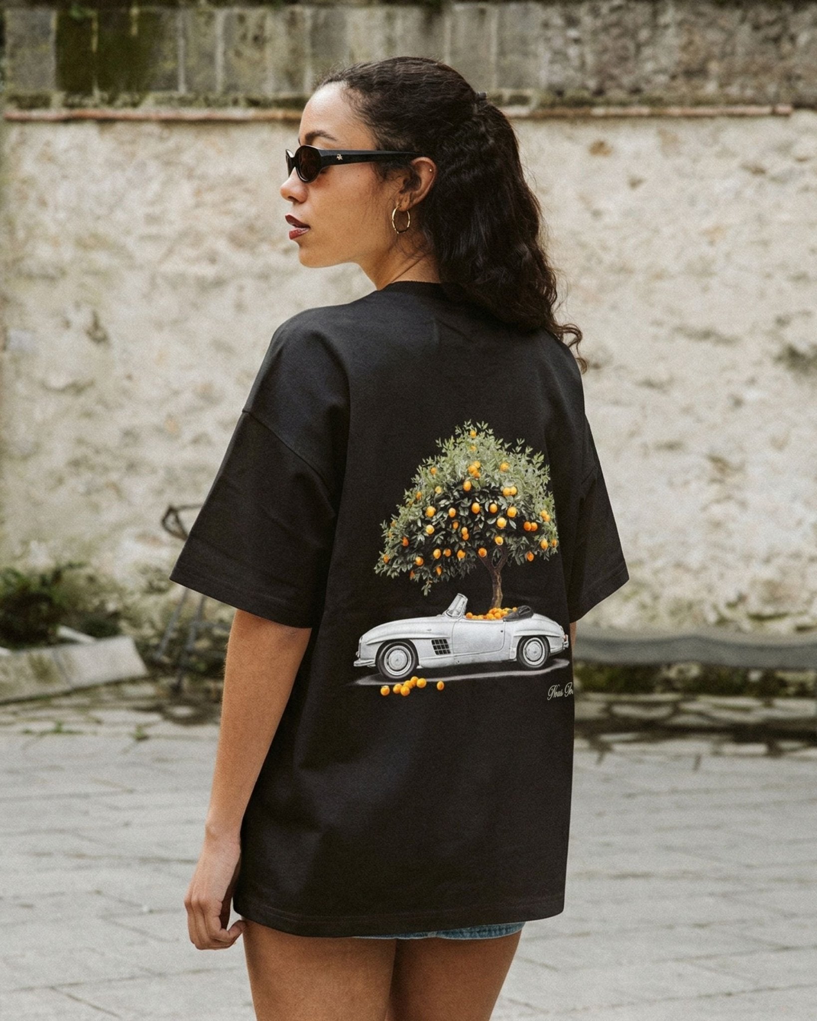 KOSZULKA CAPRI RIDE BLACK - Nous Tous