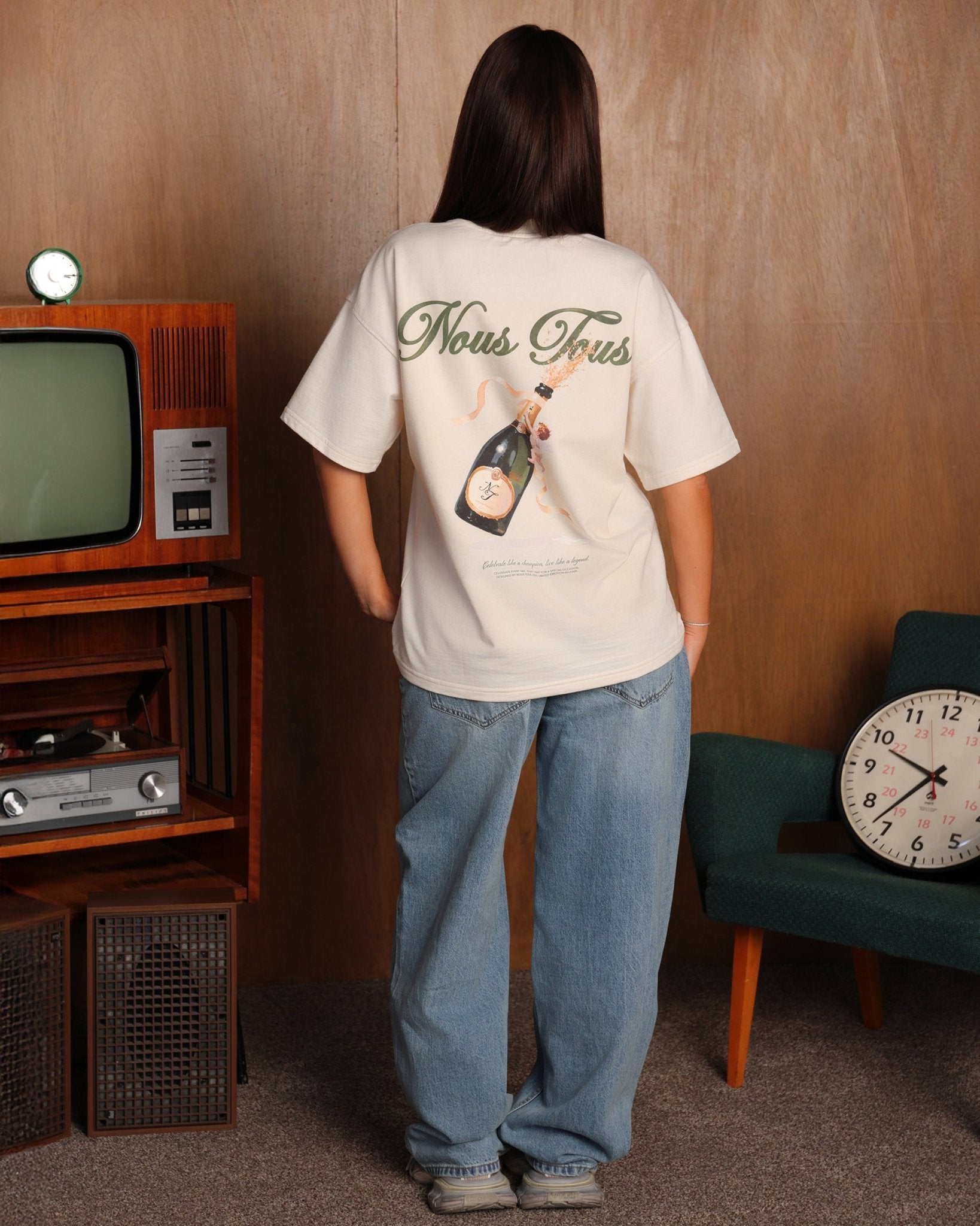 KOSZULKA CELEBRATE NOUS TOUS OFF WHITE - Nous Tous