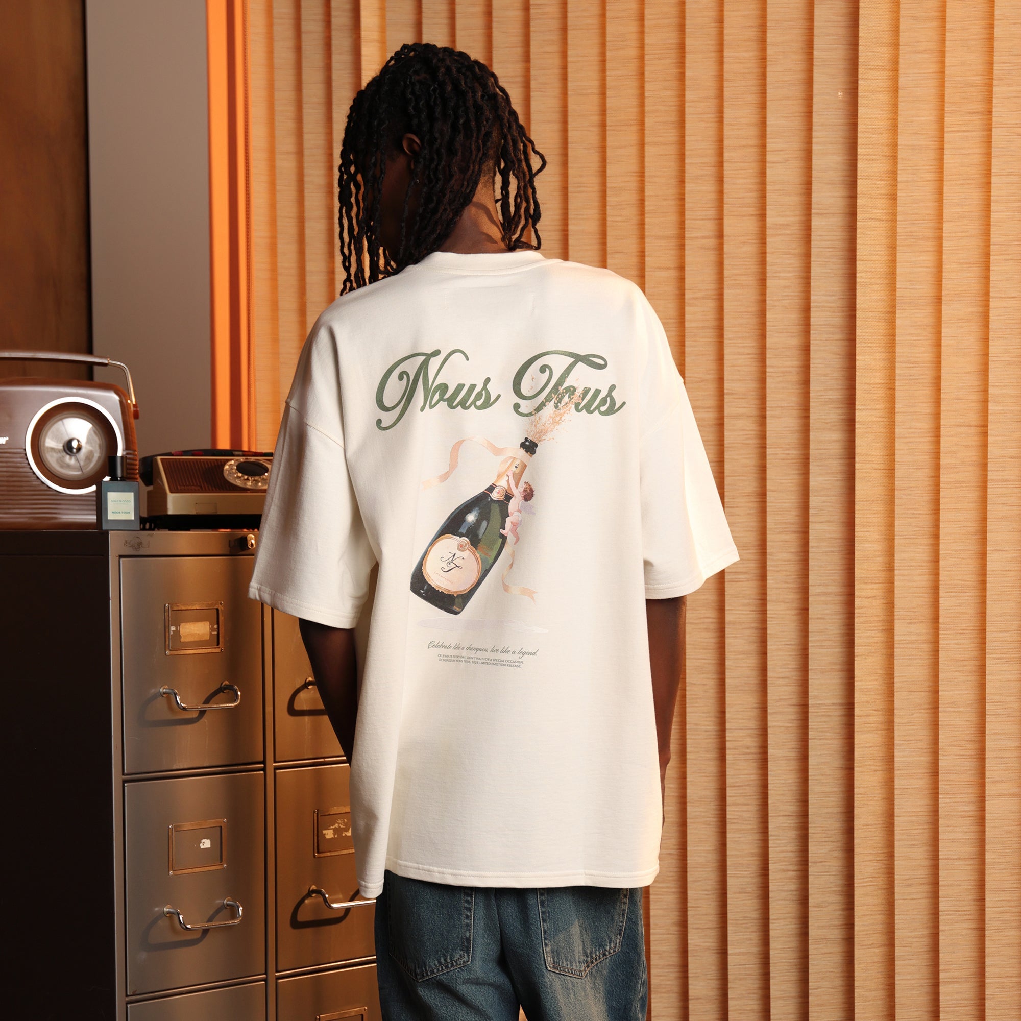 KOSZULKA CELEBRATE NOUS TOUS OFF WHITE - Nous Tous