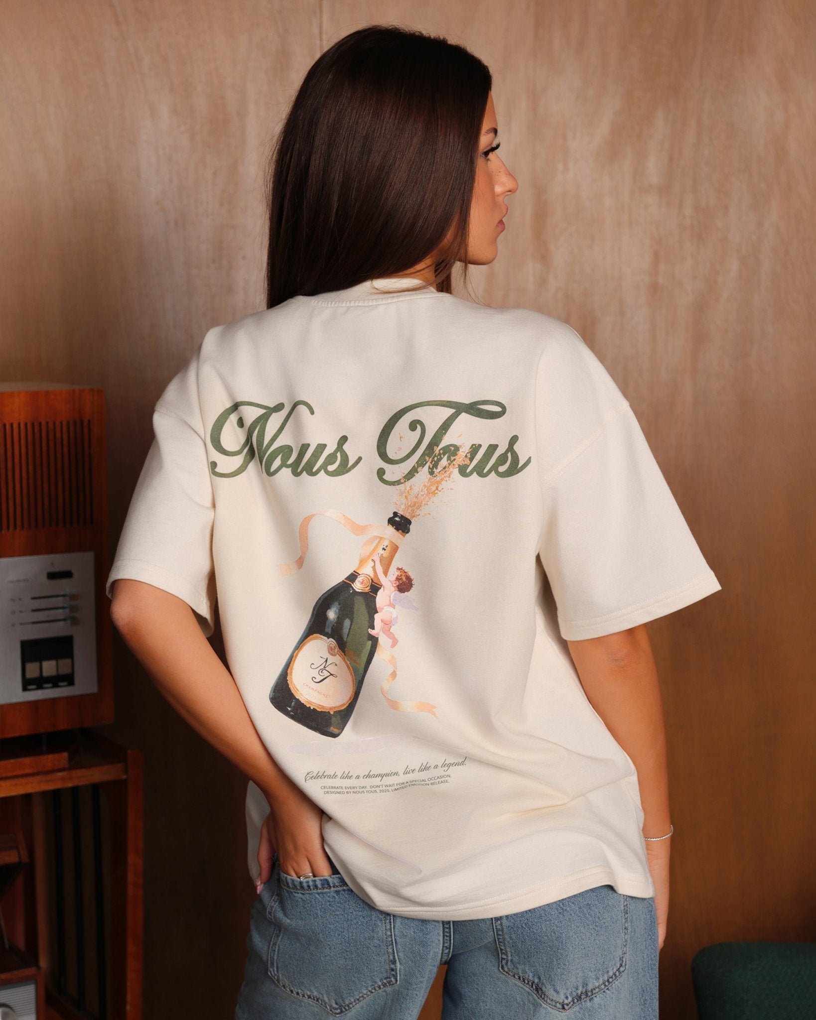 KOSZULKA CELEBRATE NOUS TOUS OFF WHITE - Nous Tous